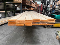 Vuren - steigerplank 5000x200x32mm (24x) - afbeelding 1 van  3