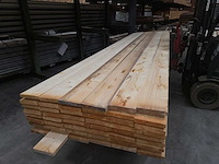 Vuren - steigerplank 5000x200x32mm (48x) - afbeelding 2 van  3