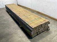 Vuren achterhout geïmpregneerd 420x5,5x2,8 cm (150x) - afbeelding 1 van  8