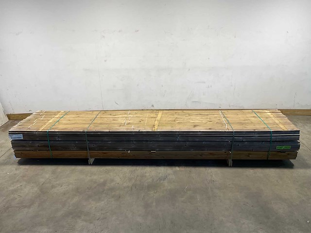 Vuren achterhout geïmpregneerd 420x5,5x2,8 cm (150x) - afbeelding 2 van  8