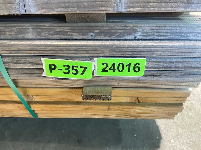 Vuren achterhout geïmpregneerd 420x5,5x2,8 cm (150x) - afbeelding 7 van  8