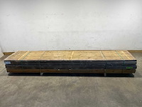 Vuren achterhout geïmpregneerd 420x5,5x2,8 cm (150x) - afbeelding 2 van  6