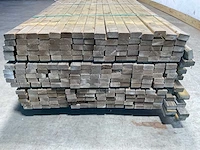 Vuren achterhout geïmpregneerd 420x5,5x2,8 cm (150x) - afbeelding 5 van  8