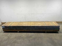 Vuren achterhout geïmpregneerd 420x5,5x2,8 cm (150x) - afbeelding 2 van  8