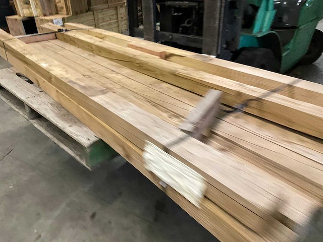 Vuren balk - 300x10x8 cm (10x) - afbeelding 4 van  11