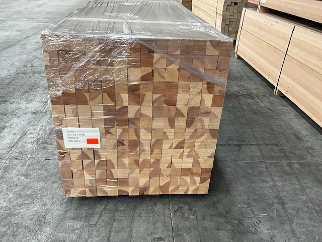 Vuren balk (196x) - afbeelding 4 van  5