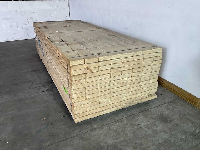 Vuren balk 300x15x5 cm (20x) - afbeelding 2 van  4