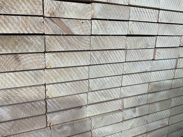 Vuren balk 300x15x5 cm (20x) - afbeelding 4 van  4