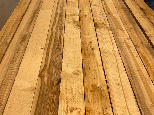 Vuren balk 300x9.6x7.6 cm (40x) - afbeelding 2 van  6