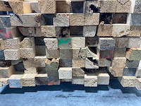 Vuren balk 300x9x6,6 cm (61x) - afbeelding 4 van  4