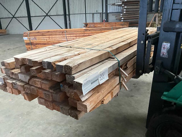 Vuren balk 300x9x7 cm (60x) - afbeelding 3 van  8