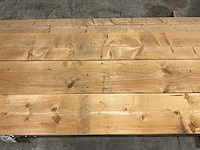 Vuren balk 380-480cm diverse breedtes 4-delig - afbeelding 4 van  6