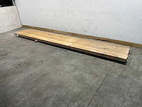 Vuren balk 380-480cm diverse breedtes 4-delig - afbeelding 1 van  5