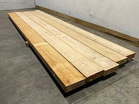 Vuren balk 390x22x7 cm (4x) - afbeelding 2 van  6