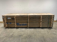 Vuren balk 400x25,5x6,6 cm (15x) - afbeelding 2 van  6
