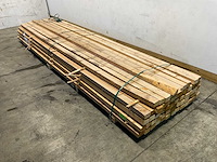 Vuren balk 400x7,8x5,2 cm (45x) - afbeelding 1 van  7