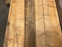 Vuren balk 420x15x6 cm (12x) - afbeelding 3 van  6