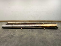 Vuren balk 420x15x6 cm (12x) - afbeelding 1 van  5
