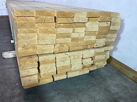 Vuren balk 450x14,5x4,5 cm (10x) - afbeelding 4 van  6