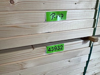 Vuren balk 450x14,5x4,5 cm (25x) - afbeelding 6 van  6