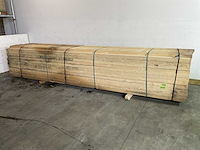 Vuren balk 480x12,5x6,5 cm (16x) - afbeelding 1 van  2