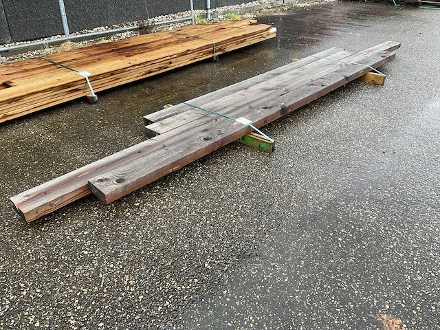 Vuren balk (4x) - afbeelding 2 van  4