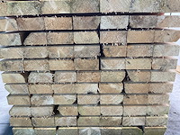 Vuren balk 500x13,2x6,6 cm (25x) - afbeelding 5 van  6