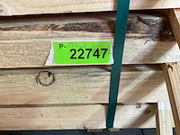 Vuren balk 500x13,2x6,6 cm (25x) - afbeelding 6 van  6