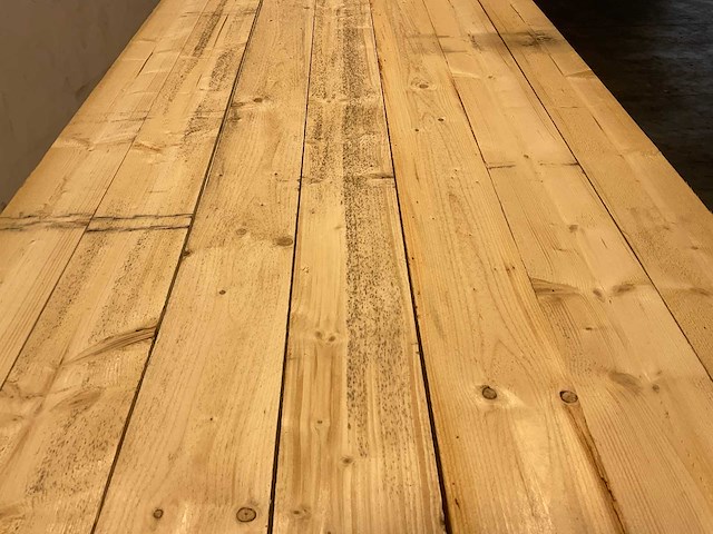 Vuren balk 500x13,2x6,6 cm (25x) - afbeelding 1 van  2