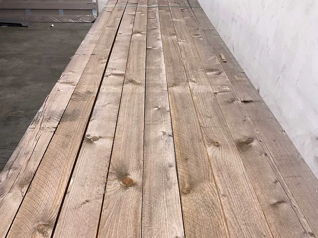 Vuren balk 500x13x10,5 cm (25x) - afbeelding 4 van  5