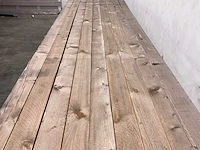 Vuren balk 500x13x10,5 cm (25x) - afbeelding 4 van  5