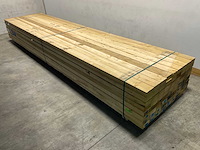 Vuren balk 500x13x6,5 cm (20x) - afbeelding 1 van  7