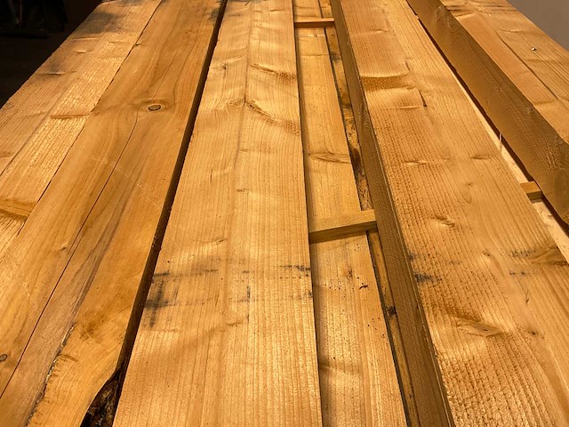 Vuren balk 500x15x8,5 cm (89x) - afbeelding 4 van  6