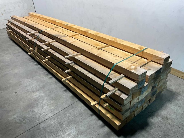 Vuren balk 500x15x9,5 cm (36x) - afbeelding 3 van  7
