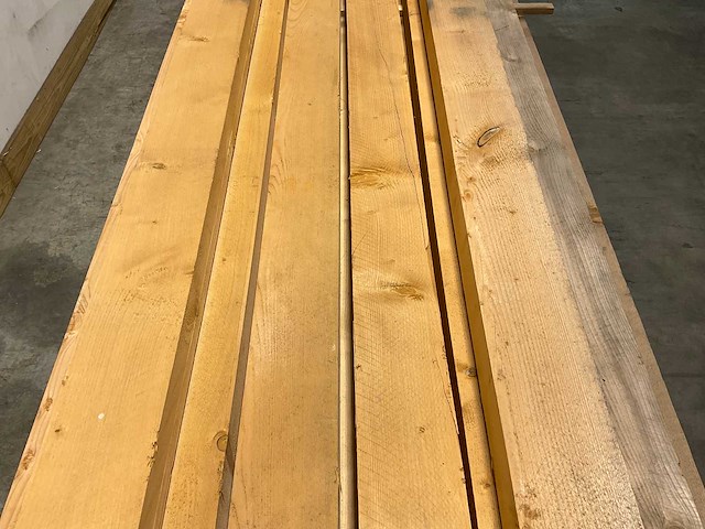 Vuren balk 500x15x9,5 cm (36x) - afbeelding 3 van  4