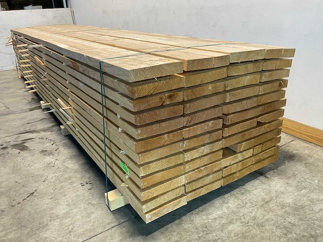 Vuren balk 500x27x5,2 cm (54x) - afbeelding 5 van  7