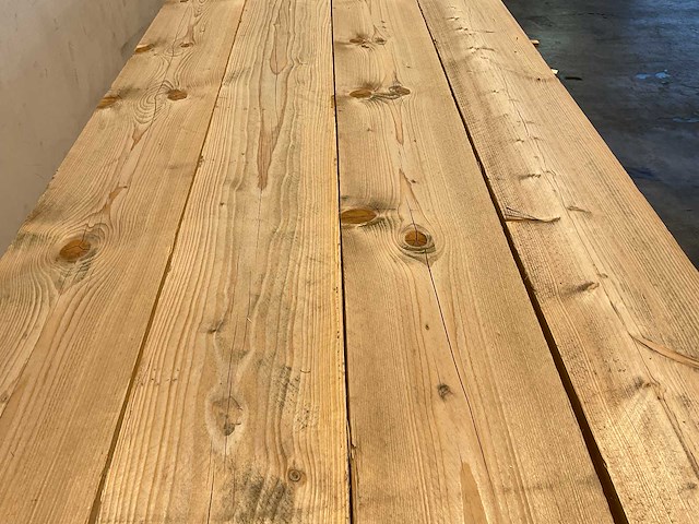 Vuren balk 500x27x5,2 cm (68x) - afbeelding 4 van  7