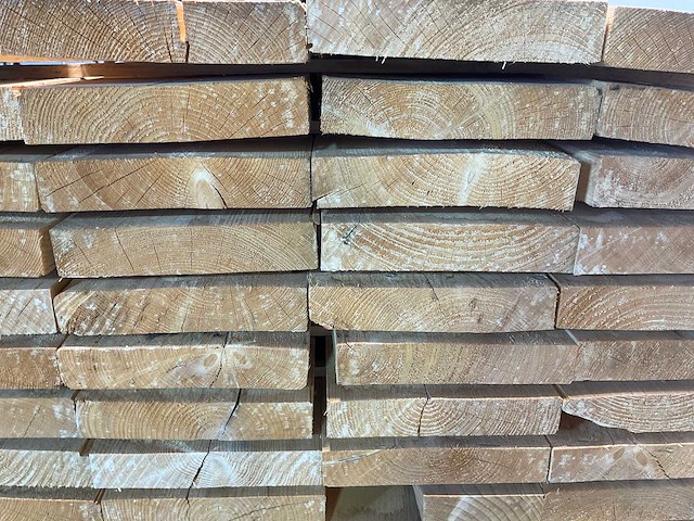 Vuren balk 500x27x5,2 cm (68x) - afbeelding 7 van  7