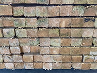 Vuren balk 500x9,6x7,6 cm (21x) - afbeelding 1 van  1