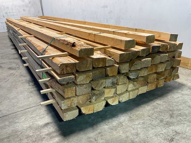 Vuren balk 500x9,8x5,8 cm (57x) - afbeelding 5 van  7