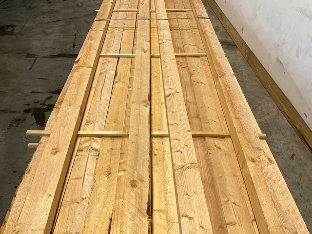 Vuren balk 500x9,8x5,8 cm (57x) - afbeelding 3 van  6
