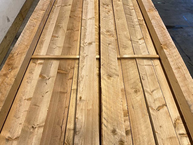 Vuren balk 500x9,8x5,8 cm (57x) - afbeelding 4 van  6