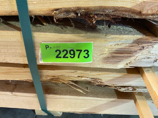 Vuren balk 500x9,8x5,8 cm (57x) - afbeelding 5 van  6