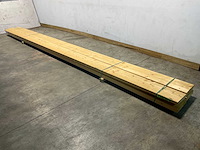 Vuren balk 660x29x7 cm (3x) - afbeelding 1 van  8