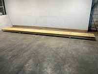 Vuren balk 660x29x7 cm (3x) - afbeelding 2 van  8