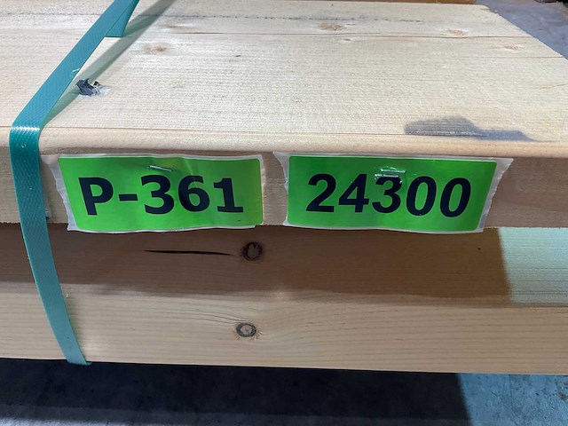 Vuren balk 660x29x7 cm (3x) - afbeelding 8 van  8