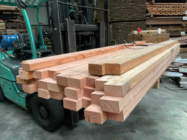 Vuren balk geschaafd - 230x14,5x4,5 cm (17x) - afbeelding 5 van  10