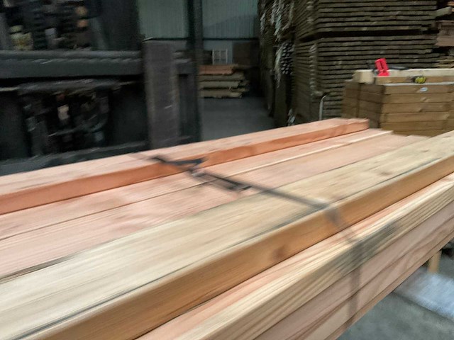 Vuren balk geschaafd - 230x14,5x4,5 cm (17x) - afbeelding 7 van  10