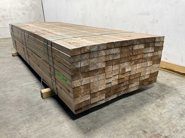 Vuren balk geschaafd - 270x7x4,4 cm (129x) - afbeelding 5 van  8