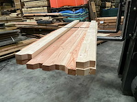 Vuren balk geschaafd - 280x12x4,5 cm (7x) - afbeelding 6 van  7